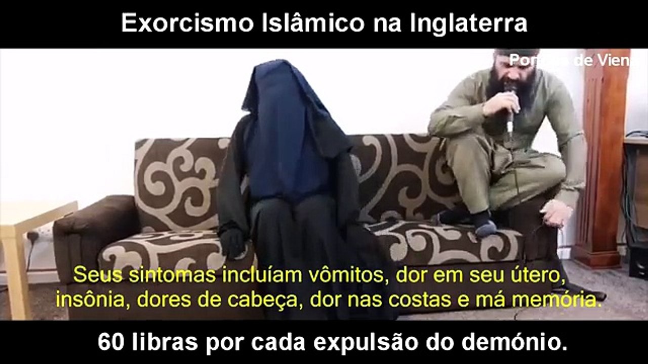 Imã Exorcista no Reino Unido expulsa Demómio. Verdade ou Fantuchada Islâmica_