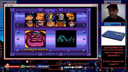 Mega Drive Tec Toy Quebrando o Pau # Double Dragon V