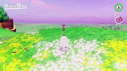 ワンちゃんって崖から落ちれるのん！？マリオオデッセイPart114