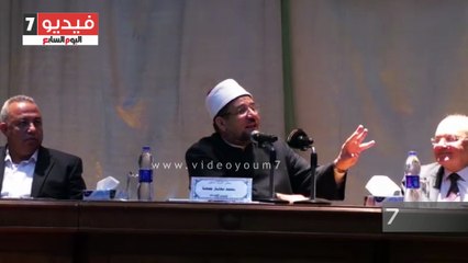 وزير الأوقاف ناصحا الطلاب: عليكم الاجتهاد فى دروسكم ودعاء الأم لا يكفى