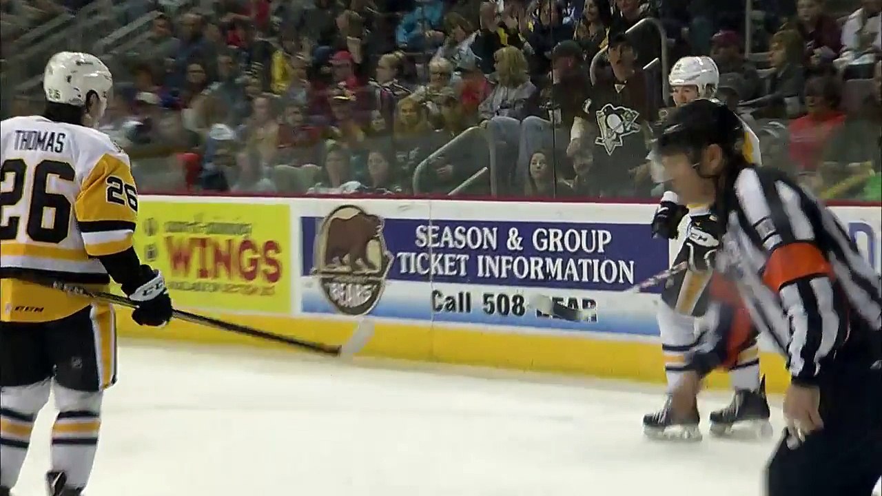 AHL Wilkes-Barre/Scranton Penguins 3 at Hershey Bears 2