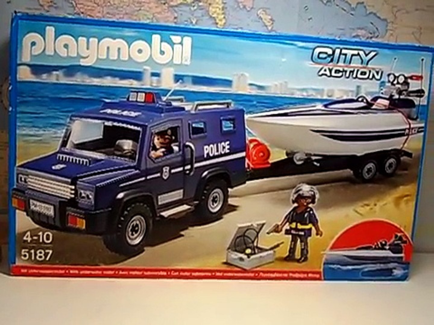 playmobil police boat 5187