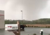 Apparent Tornado Hits Greensboro, North Carolina