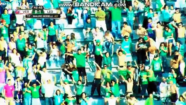 Mauro Boselli Goal ~ Veracruz vs Club Leon 0-1