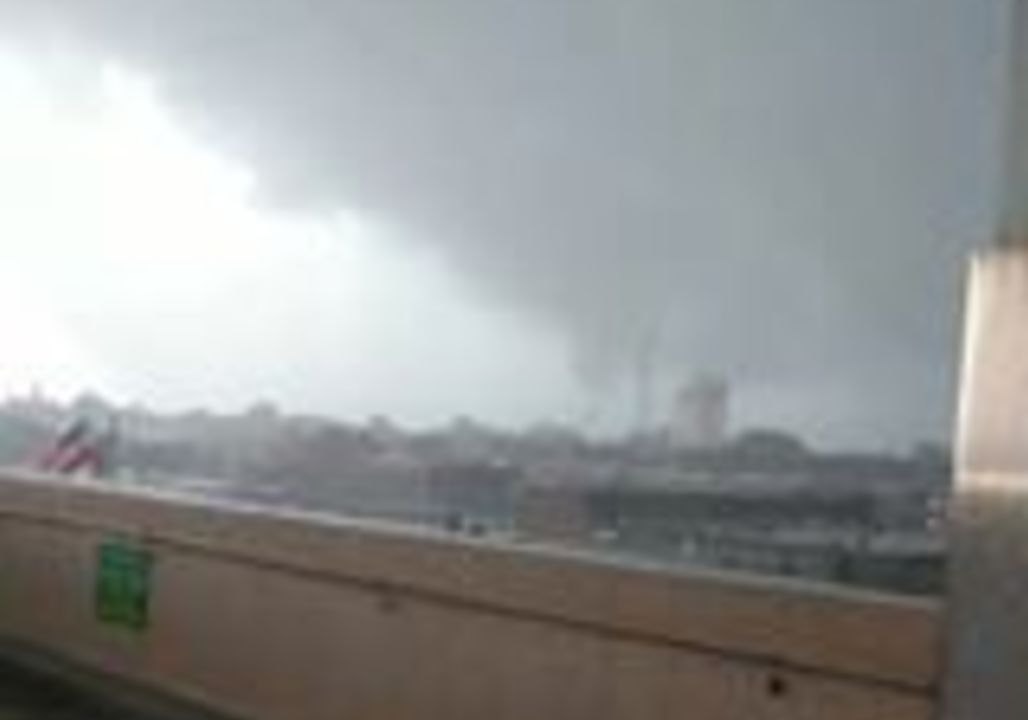 Onlookers Spot Funnel Trying to Touch Down Over Greensboro
