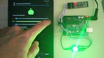 Android Arduino Control RGB LEDs via Bluetooth