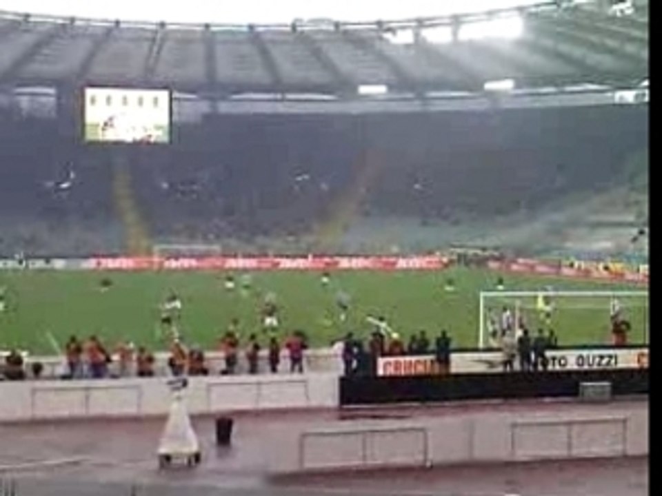 02/12/2007 ROMA - UDINESE 2-1 OLIMPICO GOL DI TADDEI CURVA