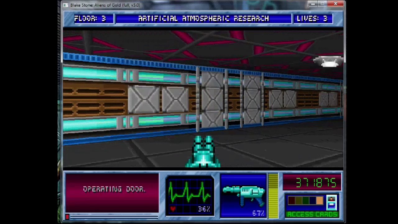 Let's Play Blake Stone: AoG (Blind) 24b: Secrets Within Secrets