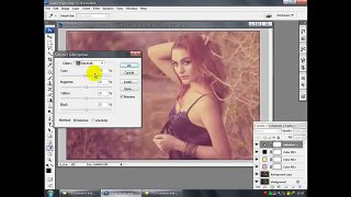 Tutorial Photoshop - How to Make Vintage Effect, Retro Style Color in Photoshop