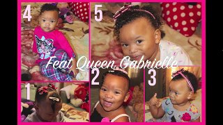 5 simple & fast Natural Hairstyles for Babies & Toddlers!