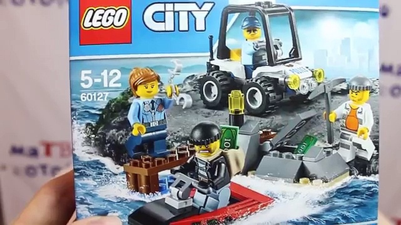 ЛЕГО Сити Остров-тюрьма 60127. Распаковка ЛЕГО Тюрьма на острове | Unboxing LEGO City Prison Island