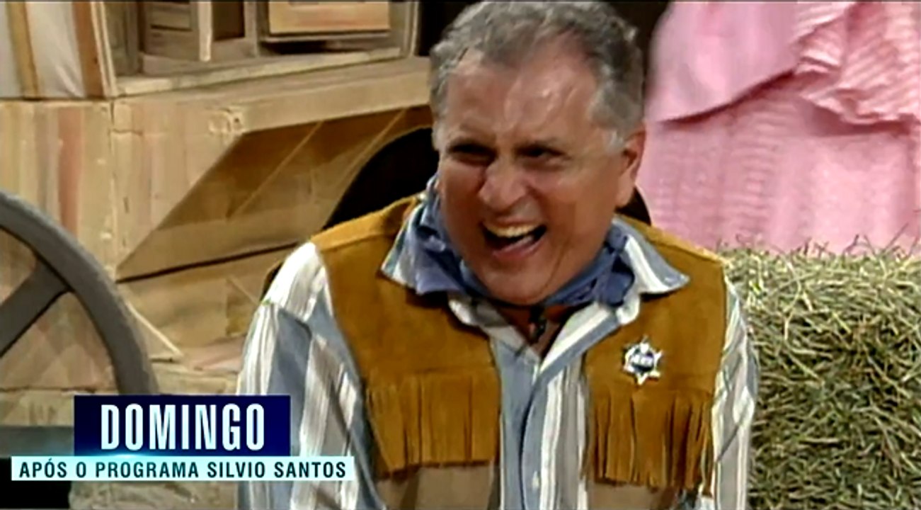 Chamada Quem Não Viu Vai Ver - A Praça é Nossa Especial Western após Silvio Santos (15/04/18) | SBT
