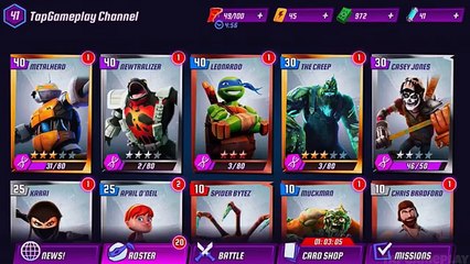 Teenage Mutant Ninja Turtles: Legends - Gameplay Walkthrough Part 21 - (HARD) Chapter 4: Stages 7-12