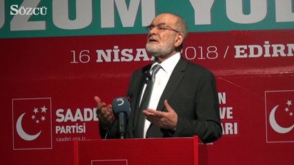 Karamollaoğlu: 'Bu memleketi siz isyana zorluyorsunuz'