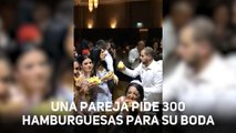 ¿Llevarías hamburguesas con queso en tu menú de boda?