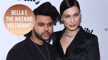 Bella Hadid e The Weeknd vistos juntos no Coachella