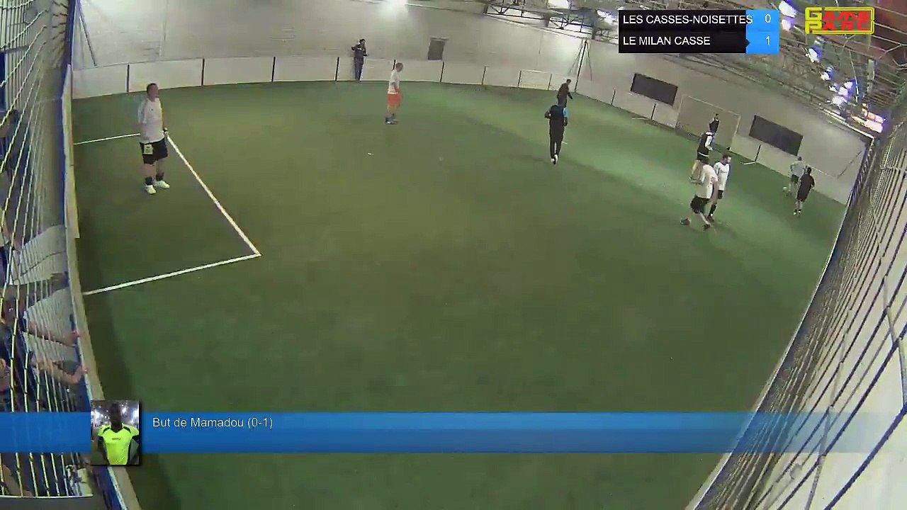 But de Mamadou (0-1) - LES CASSES-NOISETTES Vs LE MILAN CASSE - 16/04/18 21:00 - LIGUE 3