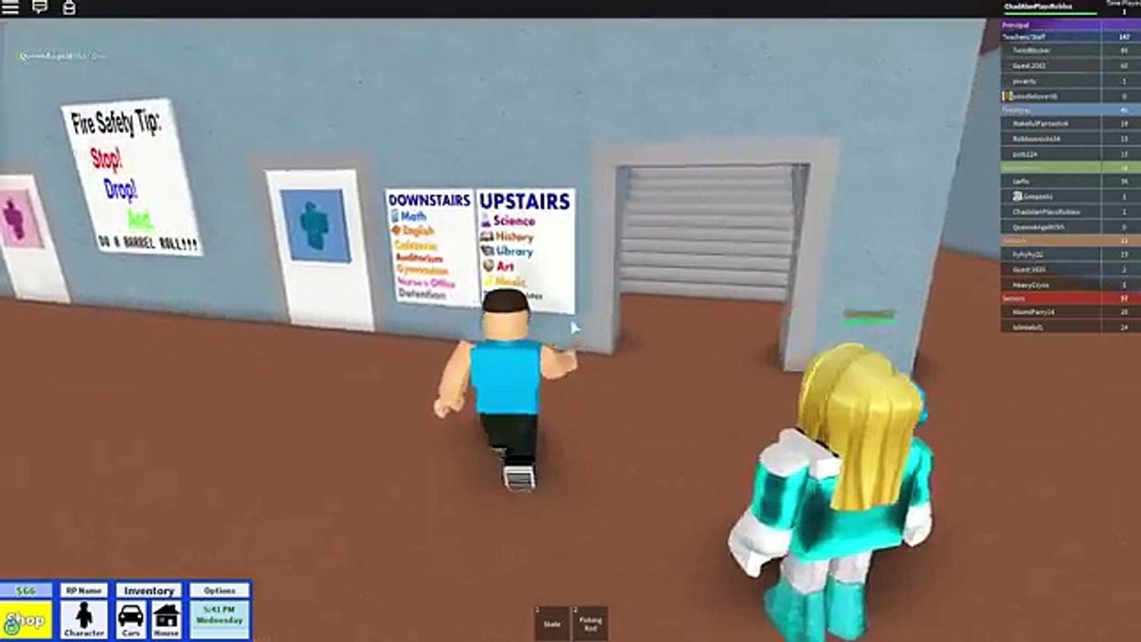 Roblox / Roblox High School / Lets Cut Class! / Gamer Chad Plays