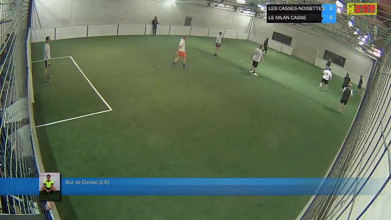 But de Daniel (2-6) - LES CASSES-NOISETTES Vs LE MILAN CASSE - 16/04/18 21:00 - LIGUE 3