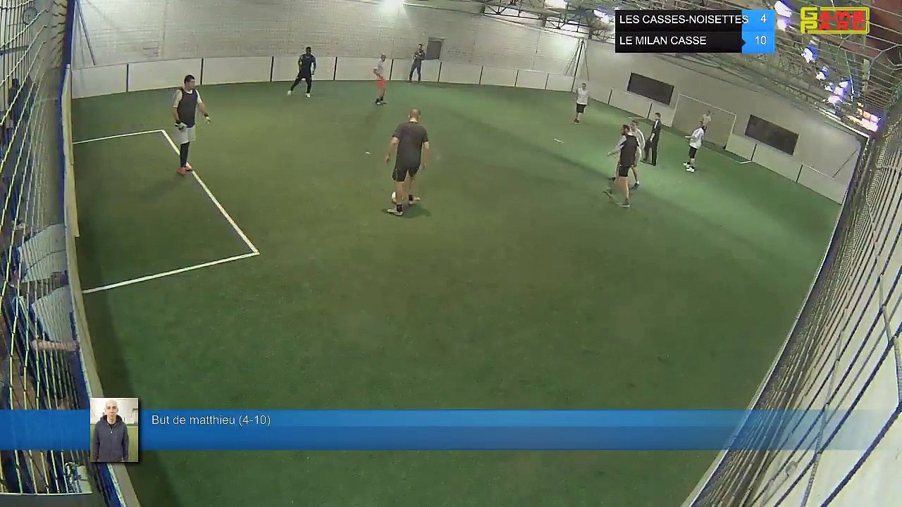 But de matthieu (4-10) - LES CASSES-NOISETTES Vs LE MILAN CASSE - 16/04/18 21:00 - LIGUE 3