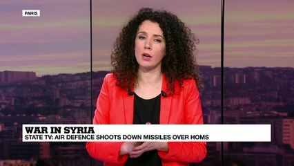 Missiles fired at Syria air bases, says state TV