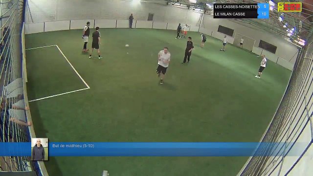 But de matthieu (5-10) - LES CASSES-NOISETTES Vs LE MILAN CASSE - 16/04/18 21:00 - LIGUE 3
