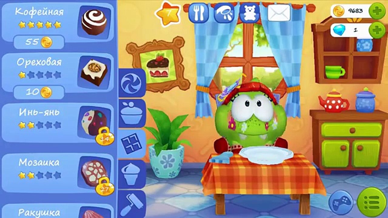 АМ НЯМ часть 4 – My Om Nom Мультфильм Игра