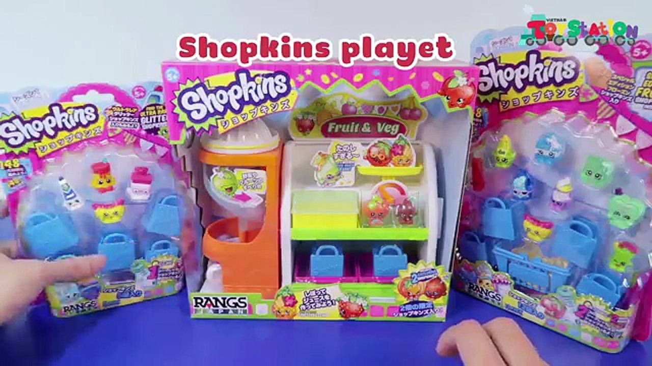 Shopkins Cửa hàng rau quả Fruit And Veg và shopkins ultra rare - ToyStation 64