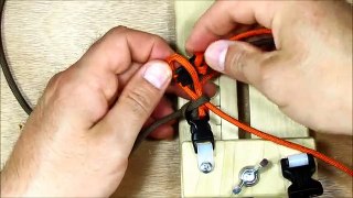 How to make a Two (2) Color Zipper Sinnet Paracord Bracelet