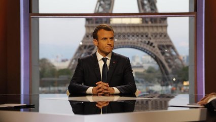 Macron justifies Syria airstrikes