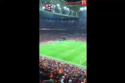 Galatasaray-Başakşehir maçında tribünler ‘Mustafa Kemal’in Askerleriyiz’ sloganı ile inledi