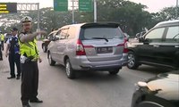 Hari Pertama Ganjil - Genap Tol Tengerang, Tak Ada Tilang