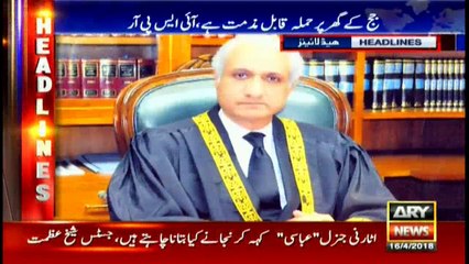 Headlines 1000 16th April 2018