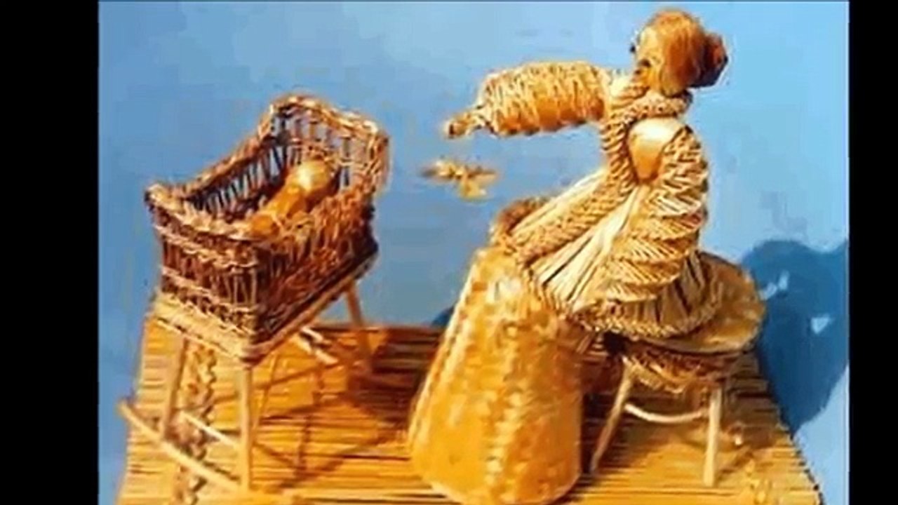 Оригинальные поделки из соломы
