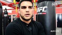 UFC 171: Kelvin Gastelum Entrevista Previa