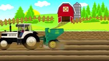 ☻ Farmer | Farm Work | Potaoes Digging | Rolnik i Maszyny Rolnicze - Bajka Pyry Bazylland ☻