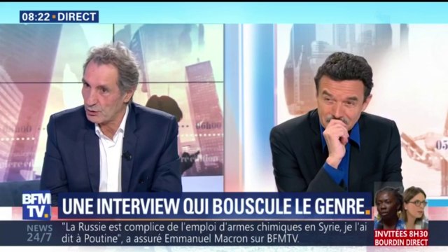 Jean-Jacques Bourdin et Edwy Plenel expliquent pourquoi ils n’ont pas appelé Emmanuel Macron Monsieur le Président