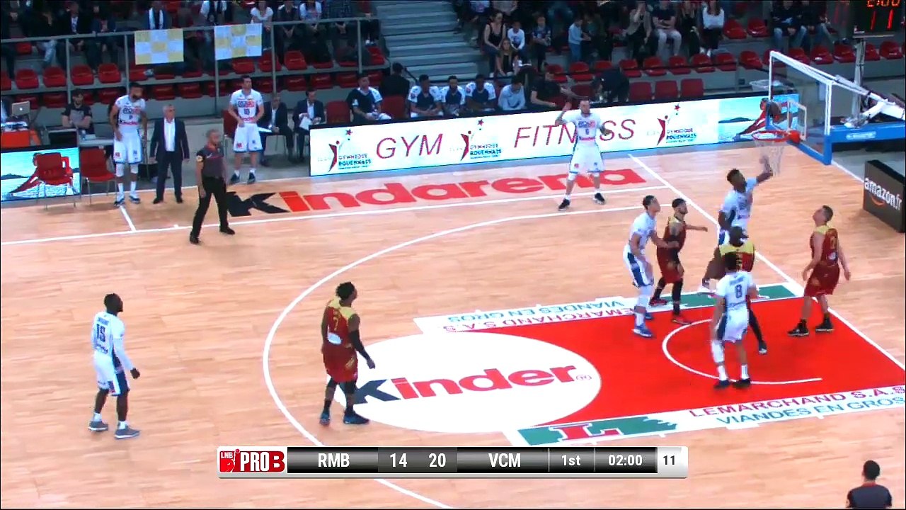 Pro B - J28 : Rouen vs Vichy-Clermont