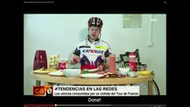 ¿Cuántas calorías comen los ciclistas del Tour de France?