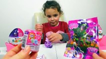 Easter Eggs MLP Maxi Kinder Surprise Eggs with My Little Pony Surprise toys inside