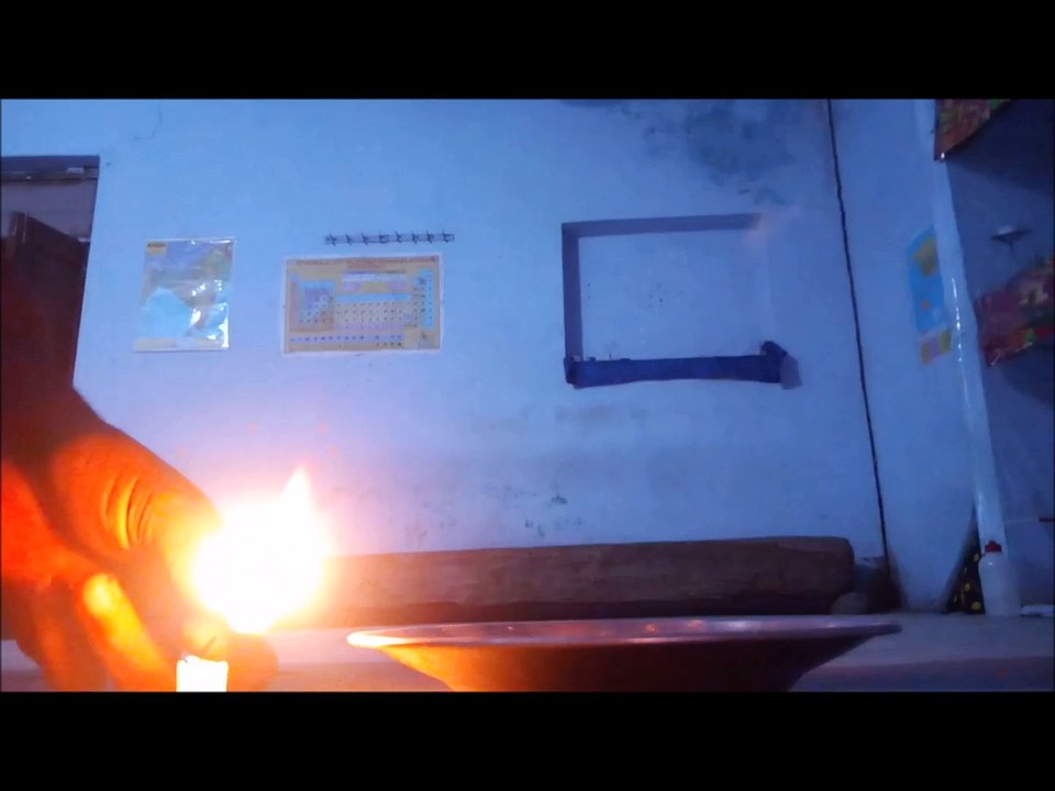 Acetone Fire