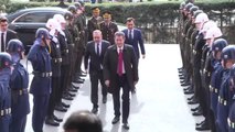 Milli Savunma Bakanı Canikli, NATO Genel Sekreteri Stoltenberg ile Bir Araya Geldi