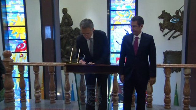 Milli Savunma Bakanı Canikli ile NATO Genel Sekreteri Stoltenberg görüşüyor