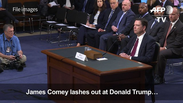 Trump 'morally unfit' for office says ex-FBI chief Comey