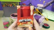 My Slime Collection! New Slimes Hot Slime! Homemade Slime Crunchy Slime Doctor Squish