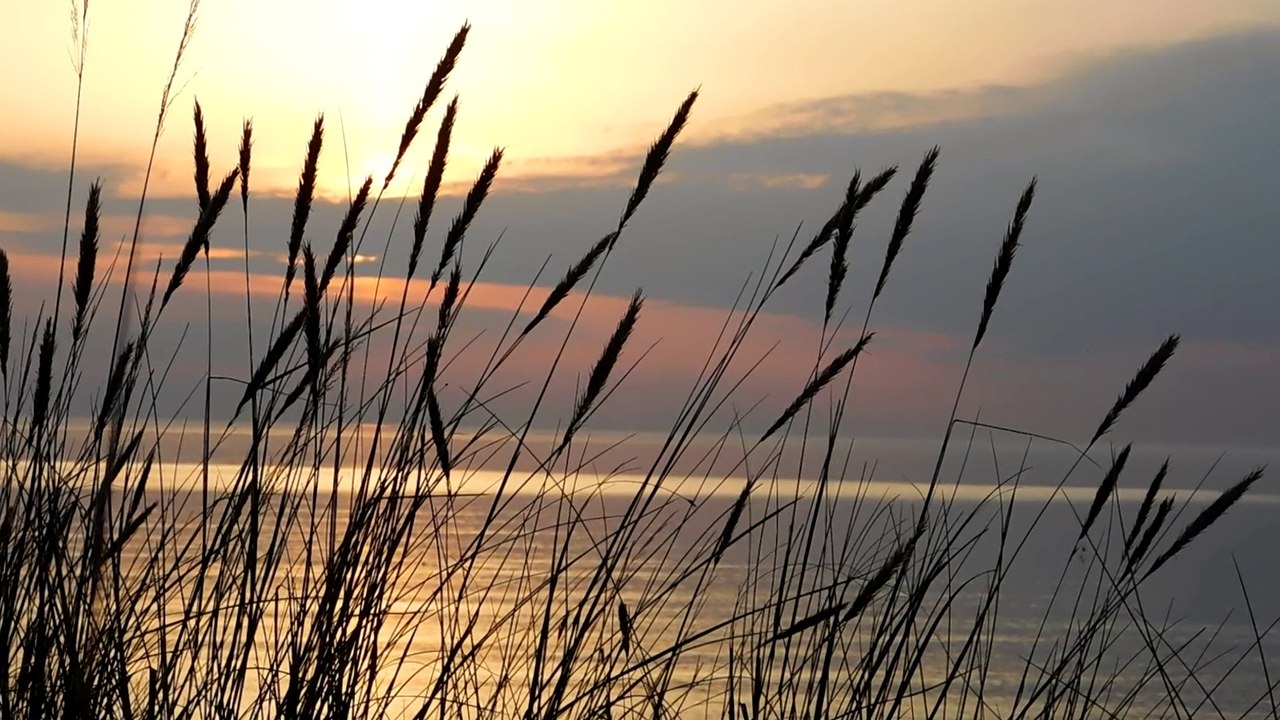 Ласковый морской закат