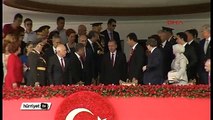 Kılıçdaroğlu, Cumhurbaşkanı Erdoğan'ın elini sıkmadı