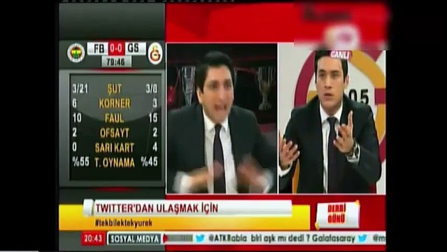 GS TV spikerleri Fenerbahçe'nin golüne nasıl tepki verdi?