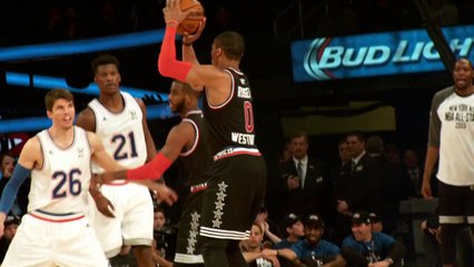 NBA All Star&#39;da gecenin yıldızı Russell Westbrook