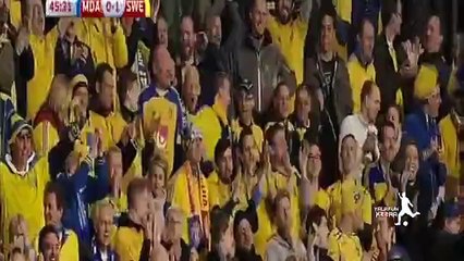 Zlatan Ibrahmovic kariyerinin 'en tuhaf' golünü attı